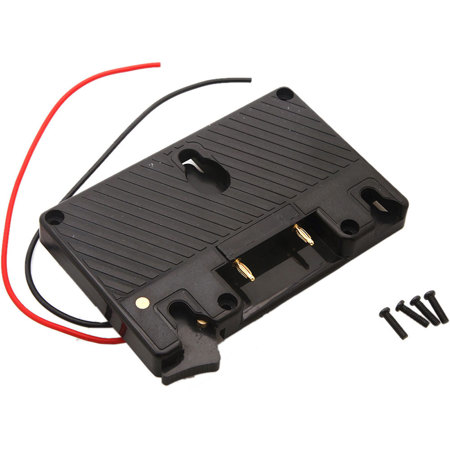 CineMilled Standard Gold Mount Battery Plate with D-Tap Connection