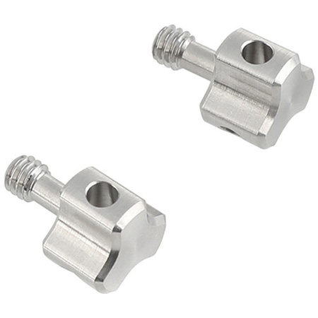 CAMVATE 1/4"-20 Thumbscrew Lock Knob for DSLR Camera Cage Handgrip, 2-Pack