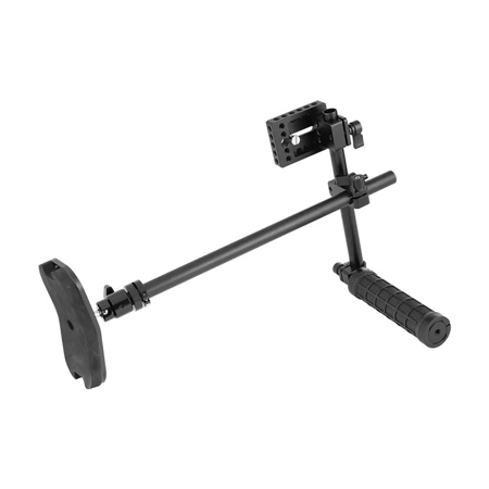 CAMVATE Shoulder Support Stabilizer Rig w/Single Rubber Handgrip for DSLR Camera