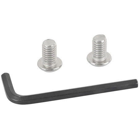 CAMVATE 3/8"-16 Allen Screws with 0.63" Thread Long, 2-Pack