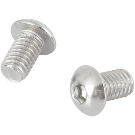 CAMVATE 3/8"-16 Allen Screws with 0.63" Thread Long, 2-Pack
