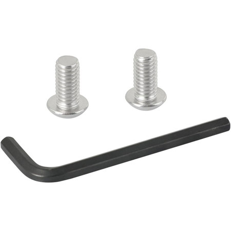 CAMVATE 3/8"-16 Allen Screws with 0.75" Thread Long, 2-Pack