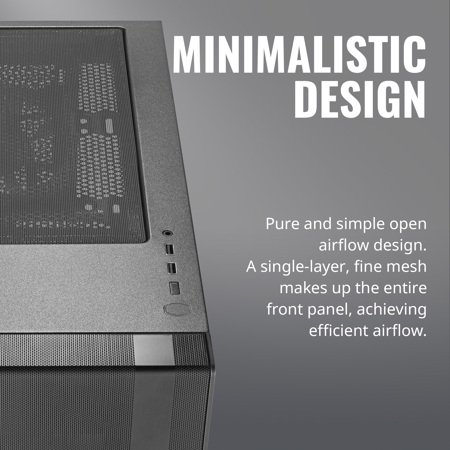 Cooler Master MasterBox NR600 ATX Mid-Tower Case