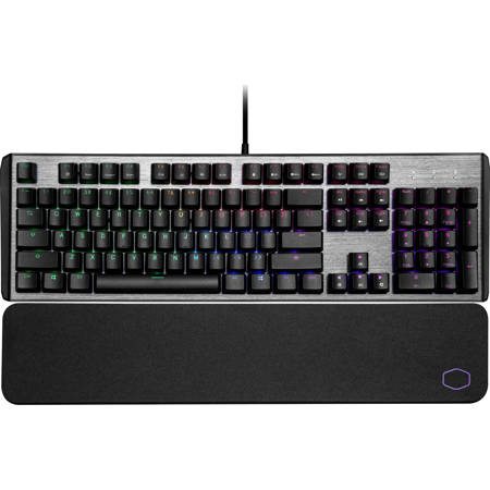 CoolerMaster CK550 V2 Wired TTC Mechanical RGB Gaming Keyboard, Red Switch