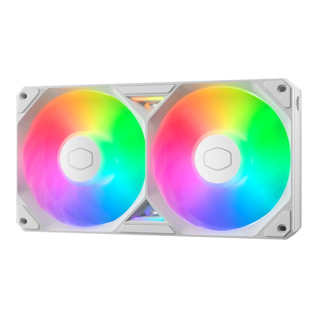 CoolerMaster SickleFlow Edge 240 240mm ARGB Case Fan, White