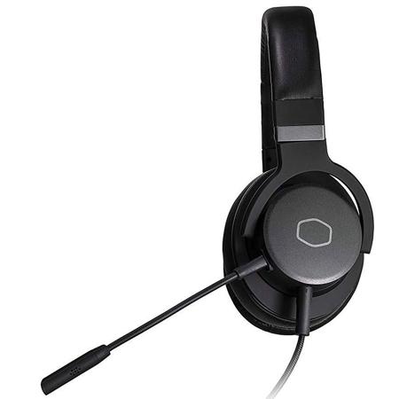 CoolerMaster MH-751 40mm Over-The-Head Wired Gaming Headset with Mic, Gray/Black