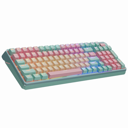 CoolerMaster MK770 Wireless RGB Gaming Keyboard w/Linear Red Switches, Macaron