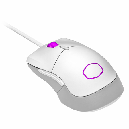 CoolerMaster MM310 RGB Gaming Mouse, White
