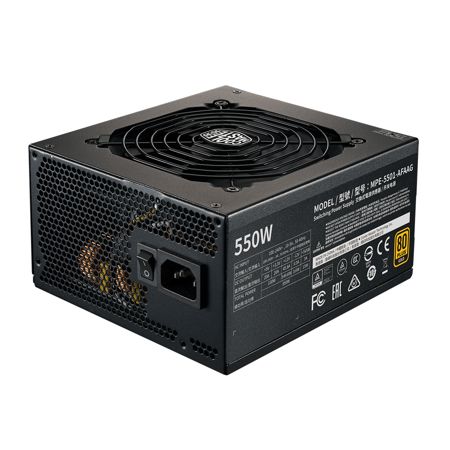 CoolerMaster MWE Gold 550 V2 550W 80 Plus Gold Certified Full Modular ATX PSU