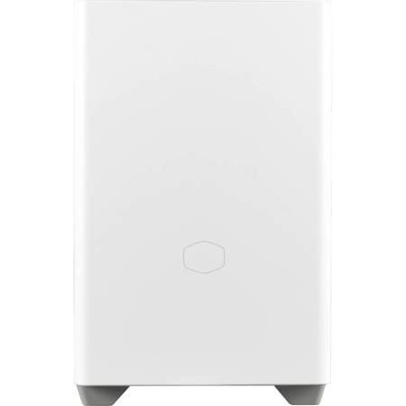 CoolerMaster MasterBox NR200 Mini-ITX Mini-Tower Case, White