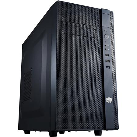 CoolerMaster N200 Mid-Tower Computer Case, Midnight Black