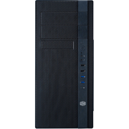CoolerMaster N400 Mid-Tower Micro-ATX/ATX Computer Case, Midnight