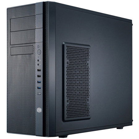 CoolerMaster N400 Mid-Tower Micro-ATX/ATX Computer Case, Midnight