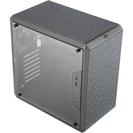 CoolerMaster MasterBox Q500L Mid-Tower Case, Black