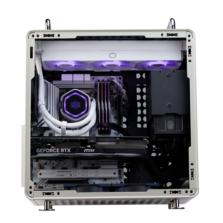 CoolerMaster QUBE 540 High-Airflow Tempered Glass ATX Mid-Tower