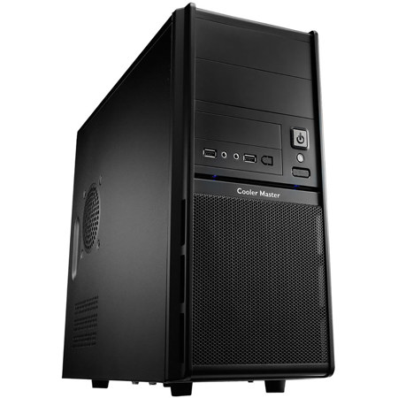 CoolerMaster Elite 342 Micro-ATX Mini-Tower Case with 400W ATX Power Supply, Black