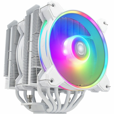 CoolerMaster Hyper 622 Halo 120mm ARGB CPU Air Cooler, White