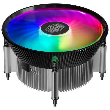CoolerMaster I70C 120mm ARGB CPU Air Cooler, Black