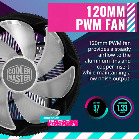 CPU H77 Pro-M + i7-3770 + Cooler Master Cooler Master i70 Cooler