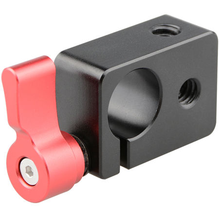 CAMVATE 15mm Rod Clamp, Red Lever