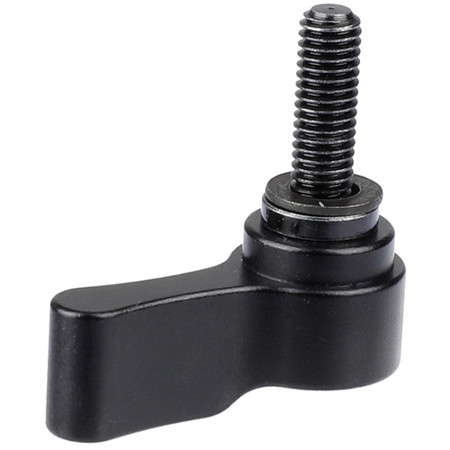 CAMVATE M5 Threading Rotating Knob Adjustable Thumb Lever Screw, 15mm, Black