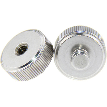 CAMVATE 1/4"-20 F to 3/8"-16 M and 3/8"-16 F to 1/4"-20 M Screw Adapter Set
