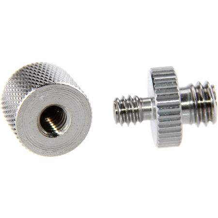 CAMVATE 3/8"-16 M to 1/4"-20 F and 3/8"-16 M to 1/4"-20 M Screw Adapter Set