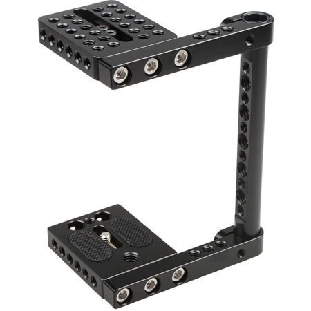 CAMVATE DSLR C-Frame Cage for Selected Cameras, Black