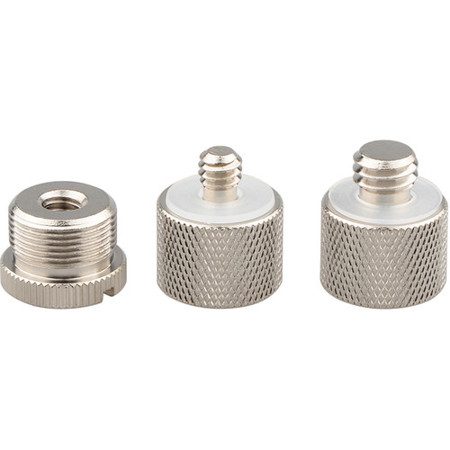 CAMVATE 1/4"-20 F to 5/8"-27 M & 5/8"-27 F to 1/4"-20 M & Screw Adapter Set