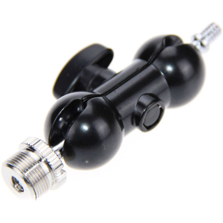 CAMVATE 1/4" Mini Ball Head Mount with 5/8"-27 Thread for Microphones
