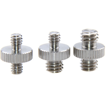 CAMVATE Male to Male Screw Adapter Set for Camera Tripod, 3-Pack
