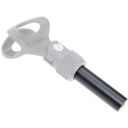 CAMVATE 15mm Rod with 1/4"-20 Female to 5/8"-27 Male Adapter for Microphone Clip