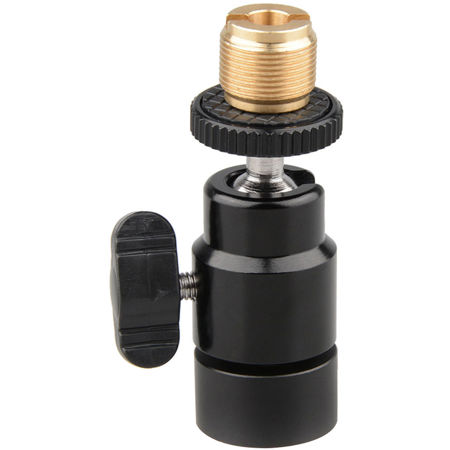 CAMVATE Ball Head Mount with 5/8"-27 Male to Female Thread for Microphone Shock Mount