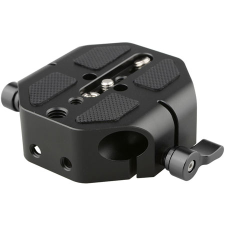 CAMVATE Baseplate for Canon C100/300/500, Sony FS7, A7 Series, Black Wingnuts