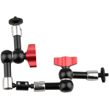CAMVATE 360 Extension Arm with Dual Ball Heads and 1/4"-20 Screws for Holding LCD Monitor/Video Light/DV, 11"