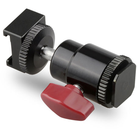 CAMVATE Mini Ball Head with Cold Shoe and Bottom Shoe Mount