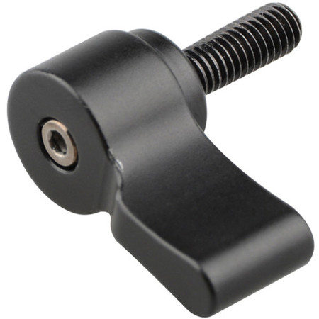 CAMVATE M5 Male Thread Rotating Knob Adjustable Screw, 18mm Long, Black, 2-Pack