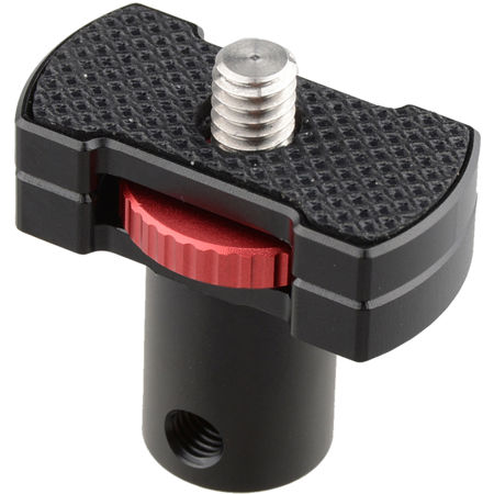 CAMVATE 15mm Micro Rod Mount with Large Knurled Edge 1/4"-20 Screw