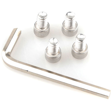 CAMVATE 1/4"-20 Male Threading Hexagon Socket Head Srew Adapter for Baseplate