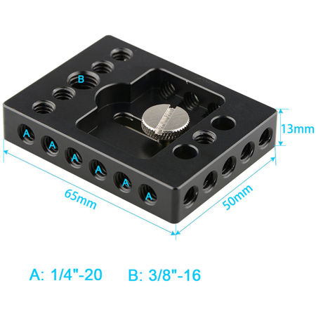 Multipurpose Cheese Plate For VESA Monitors (75 X 75mm, 100 X 100mm, 200 X 100mm