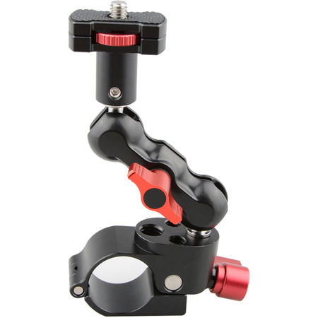 CAMVATE 25mm Rod Clamp with 1/4" Double Ball Head Mini Rod Mount for DJI Ronin-M