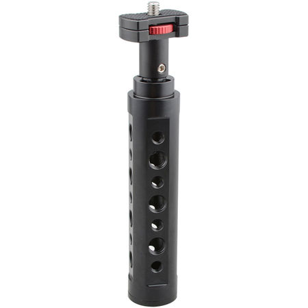 CAMVATE Cheese Handle Grip Mini Rod Mount Stabilizer with 1/4" and 3/8" Thread