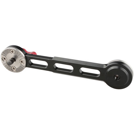 CAMVATE NATO Rail Rosette Extension Arm, Red Thumbscrew