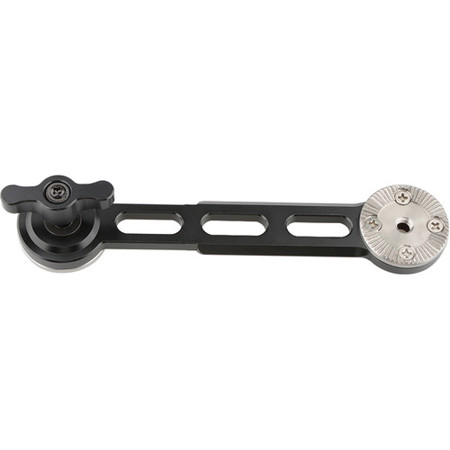 CAMVATE NATO Rail Rosette Extension Arm, Black Thumbscrew