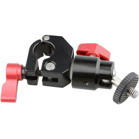 CAMVATE 15mm Quick Release Rod Clamp with Mini Ball Head Mount