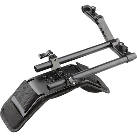 CAMVATE Shoulder Mount Kit for 15mm Rail Support Rig, Z Shaped Railblock