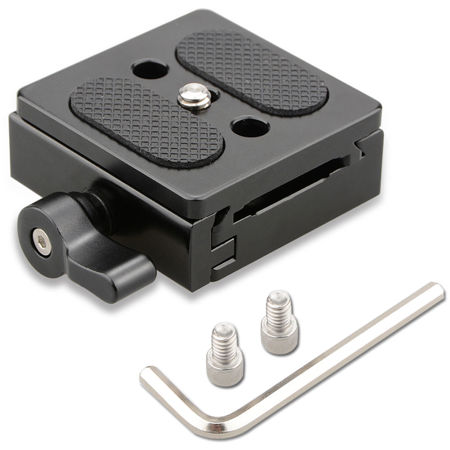 CAMVATE ARCA Style Baseplate with Quick Release Plate, 50mm