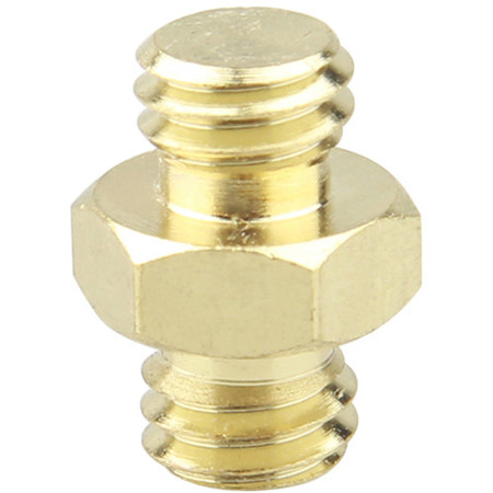 CAMVATE 3/8"-16 to 3/8"-16 Threaded Double Male Screw Adapter for Tripod Monopod