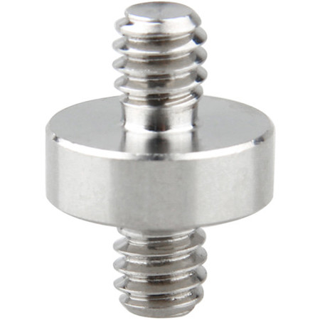 CAMVATE 1/4"-20 Male to 1/4"-20 Male Double-Ended Screw Adapter