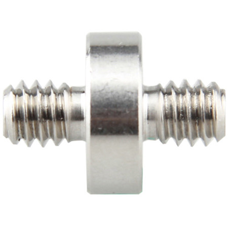 CAMVATE 1/4"-20 Male to 1/4"-20 Male Double-Ended Screw Adapter